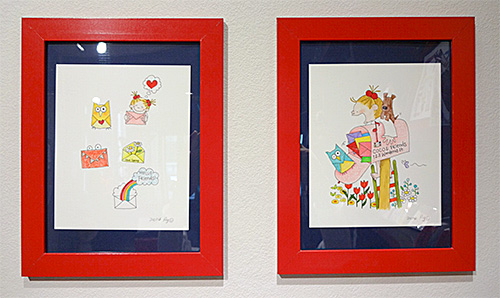 ココちゃん原画展示